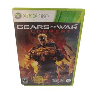 Microsoft Xbox 360 Gears Of War Judgement 2013 Video Game And Slip